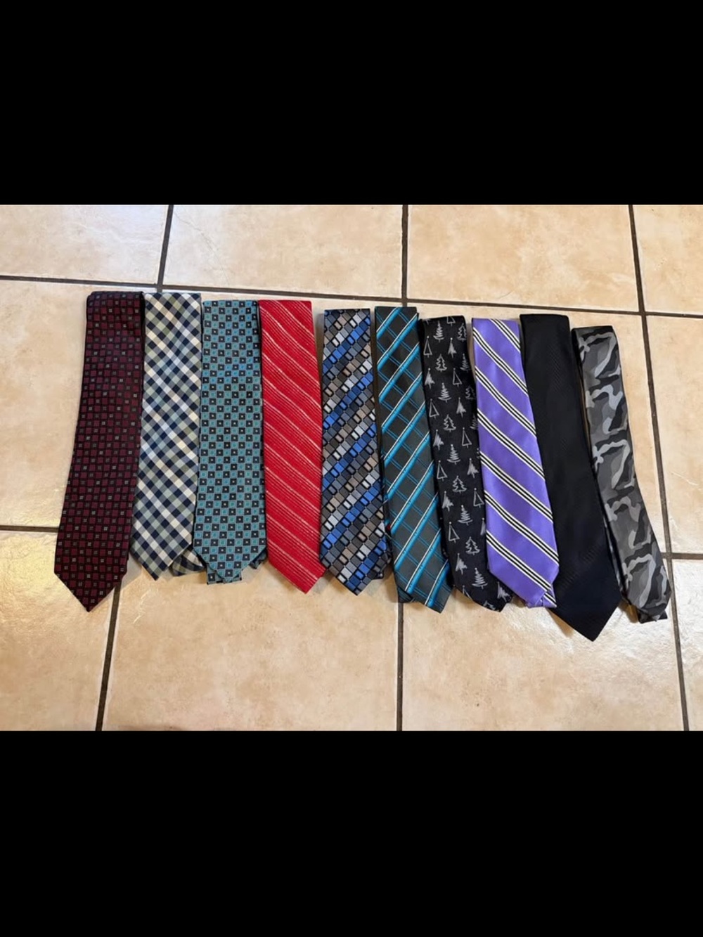 Assorted Men's Necktie Set - Multi Color